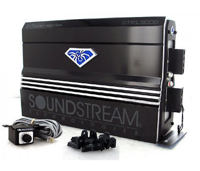 soundstream DTR1.1700D 1700W RMS, D-Tower Series Class D Monoblock